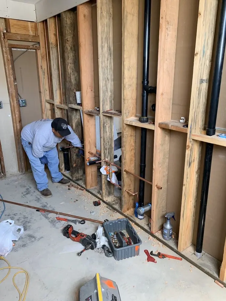 Commercial rough-in plumbing for Water Heater Replacement in Taylorsville East